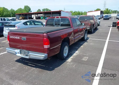 2000 Dodge Dakota Slt/Sport из США, поврежденный, VIN 1B7GL22X9YS682436